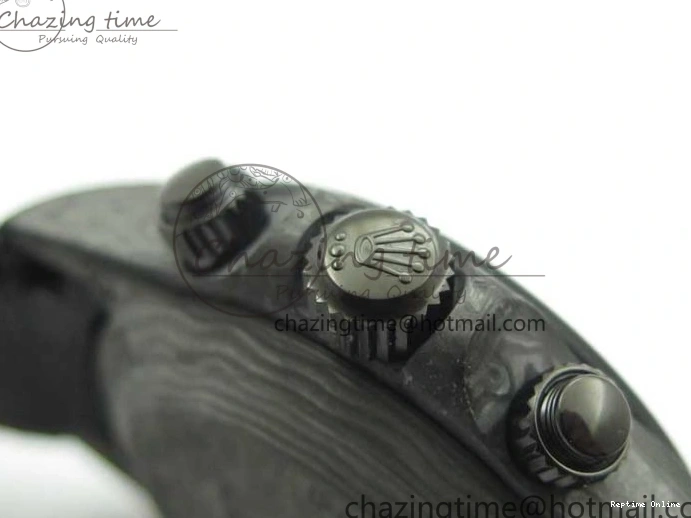 1218 WrinkleFree Daytona DIW Carbon OMF Best Edition Carbon Black Dial Red Hand on Black Nylon Strap A 2846